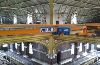 ABUS single girder overhead travelling crane in box construction with a load capacity of 5t 