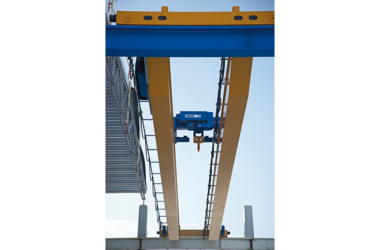 ABUS double girder overhead travelling crane with double rail trolley 