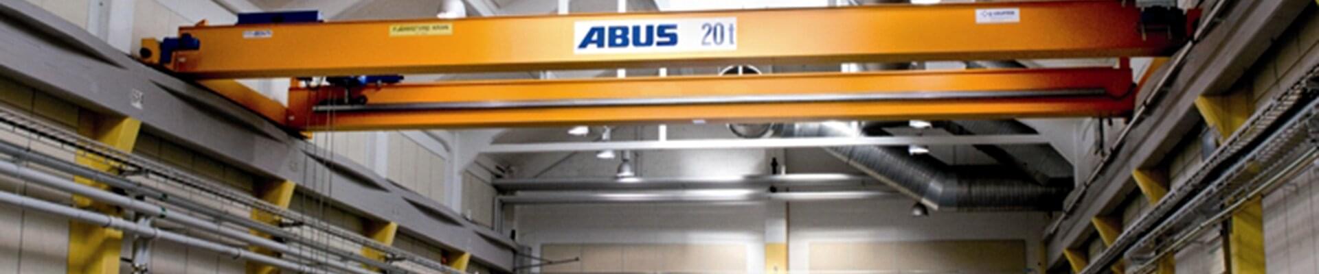 ABUS overhead travelling crane with a load capacity of 20 t in listed building in Sweden 