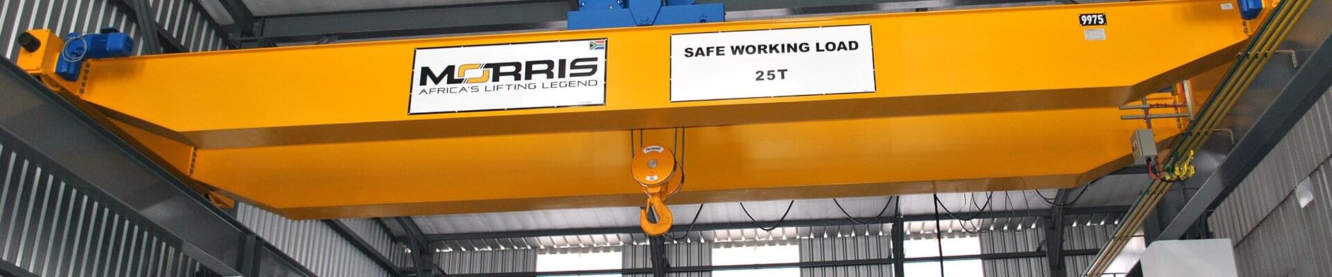 ABUS cranes for various workplaces in the company Voith in South Africa