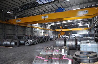 ZLK double girder travelling cranes with load capacity of 25 t and 32 t