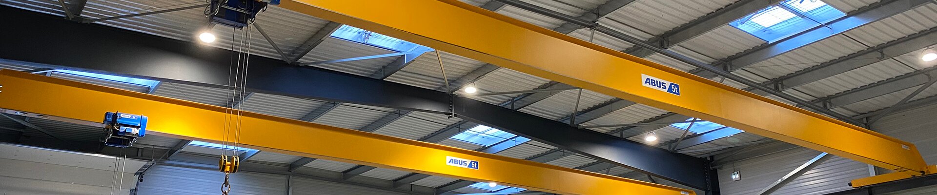 Upgrading of steel construction company DEMY by ABUS cranes