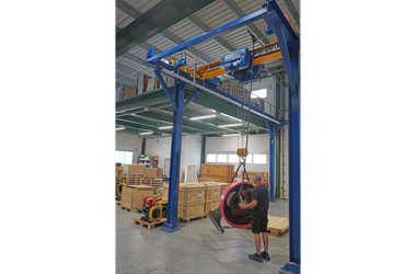 HB-System with electric chain hoist GM4 for faster work