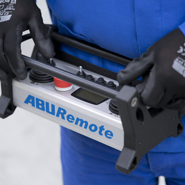 Handheld transmitter ABURemote Button