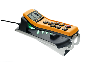 Radio control ABURemote on the loading wall bracket