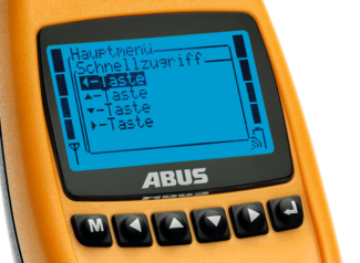 ABURemote with intuitively designed menu