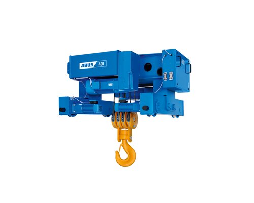 Figure ABUS double-rail trolley type Z with twin hoisting gear Figure ABUS double-rail trolley type Z with twin hoisting gear
