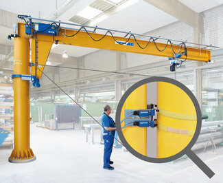 Limit switch unit Swivels on the VS column-mounted jib crane