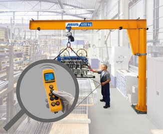 The ABUS remote control for the jib crane